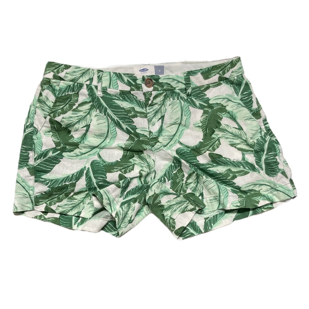 Old Navy Palm Leaf Shorts, EUC